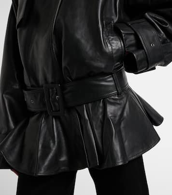 Bikerjacke aus Leder | Rotate