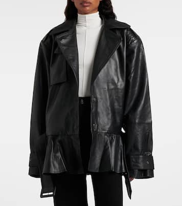 Bikerjacke aus Leder | Rotate