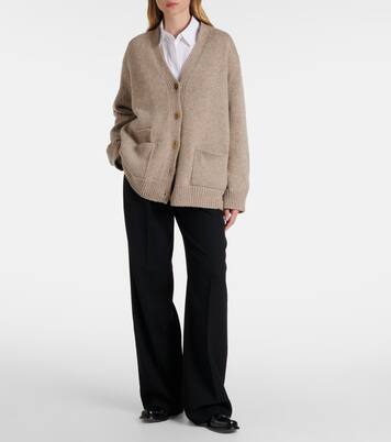 Milou cashmere cardigan | The Row