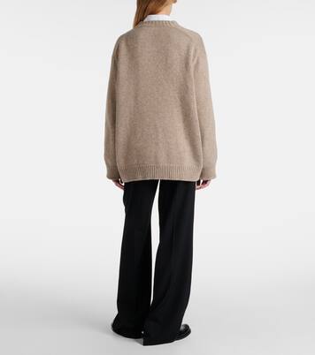 Milou cashmere cardigan | The Row