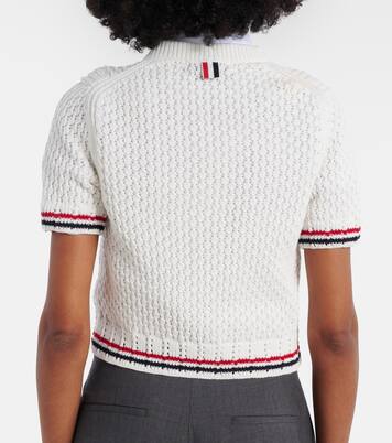 Jacquard cotton sweater | Thom Browne