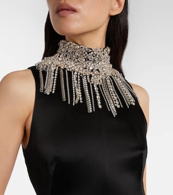 Embellished open-back gown | McQueen
