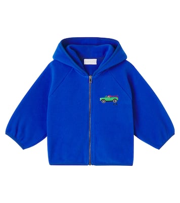 x Euan Roberts Baby embroidered fleece hoodie | Gucci Kids