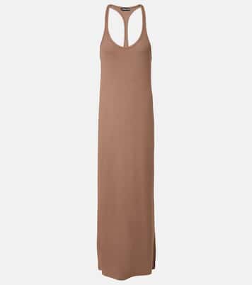 Racerback jersey maxi dress | Tom Ford