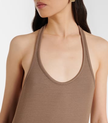 Racerback jersey maxi dress | Tom Ford