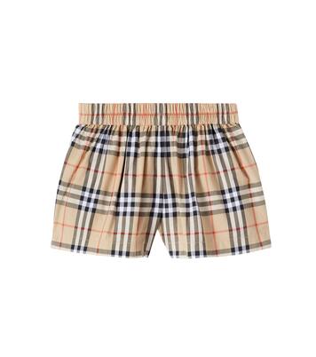 Burberry Check cotton shorts | Burberry Kids