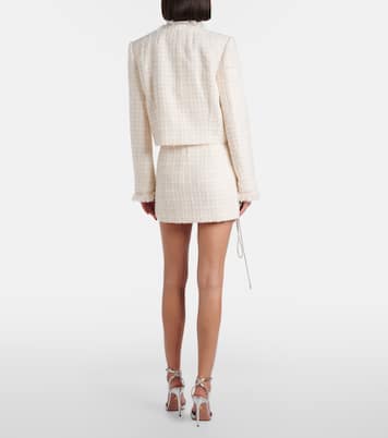 Embellished tweed miniskirt | Area