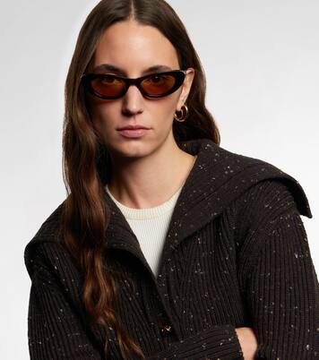 Snap cat-eye sunglasses | Bottega Veneta