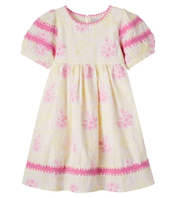 Alba embroidered cotton dress | Bebe Organic