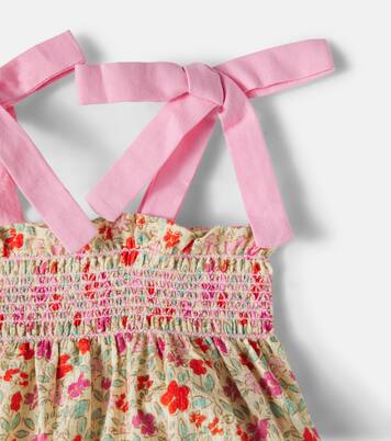 Baby Eleanor cotton top and bloomers set | Bebe Organic