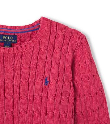 Pullover in cotone a trecce | Polo Ralph Lauren Kids