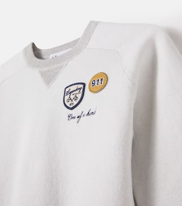 Embroidered cotton-blend sweathsirt | Bonpoint