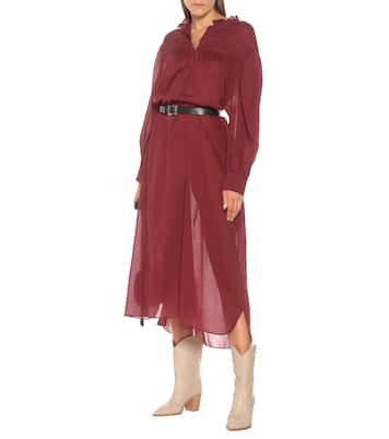 Maxikleid Perkins aus Baumwoll-Voile | Marant Etoile
