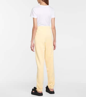 Software Isoli cotton-blend sweatpants | Ganni