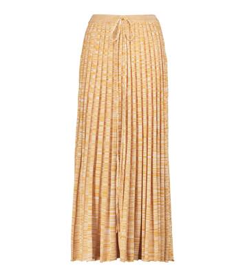 Ribbed-knit midi skirt | Christopher Esber