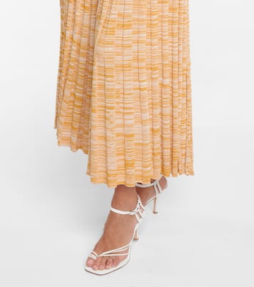 Ribbed-knit midi skirt | Christopher Esber