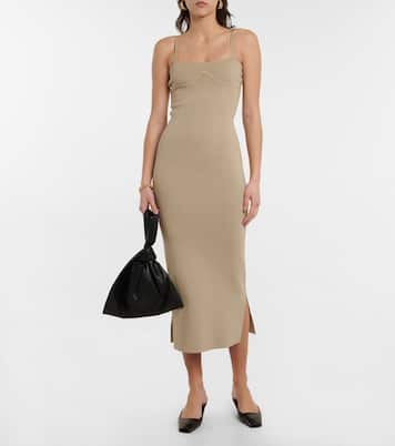 Vestido midi Nyoka de punto | Nanushka