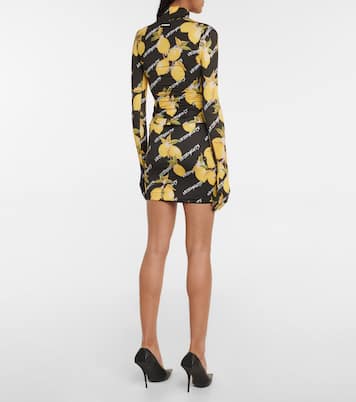 Bedruckter Minirock aus Jersey | Vetements