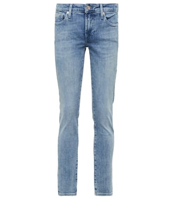 Jeans skinny Pyper Crop de tiro medio | 7 For All Mankind