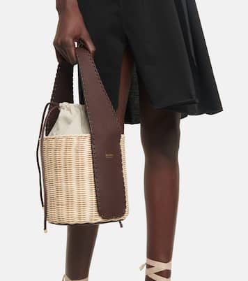 Bolso saco Jane1 Small de mimbre | Max Mara