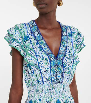 Camila floral minidress | Poupette St Barth