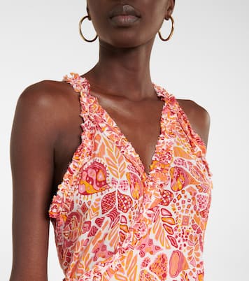 Tamara printed maxi dress | Poupette St Barth