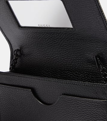 Portefeuille à chaîne GG Marmont en cuir | Gucci