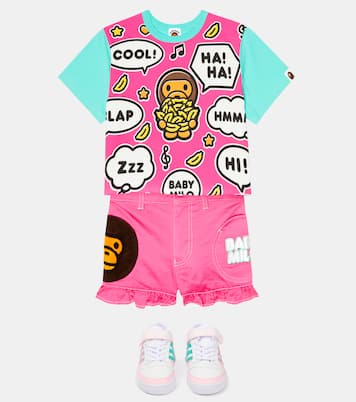 Shorts Baby Milo® en mezcla de algodón | BAPE Kids