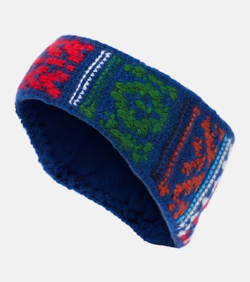 Diadema Bernina de cachemir en jacquard | Loro Piana