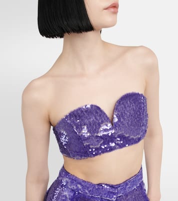 Brassière Clyde à sequins | Blazé Milano