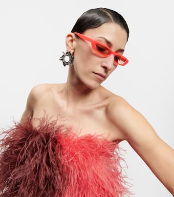 x Linda Farrow - Occhiali da sole Thea | The Attico