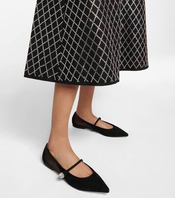 Babies embellished flats | Roger Vivier
