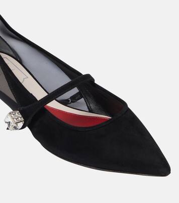 Babies embellished flats | Roger Vivier