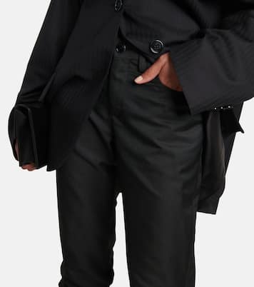 Pantalon droit à taille mi-haute | Acne Studios