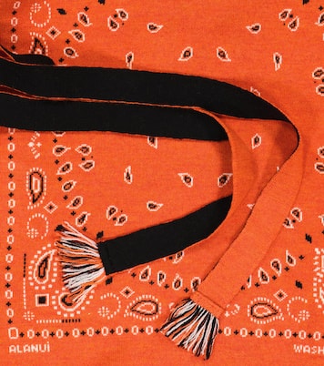 Bandana jacquard cardigan | Alanui Kids
