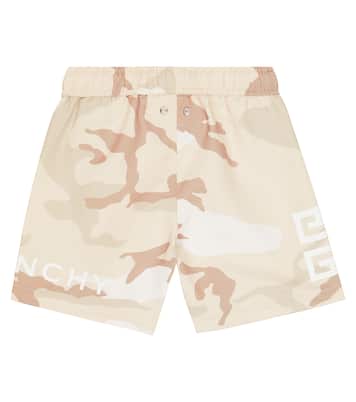 Printed swim shorts | Givenchy Kids