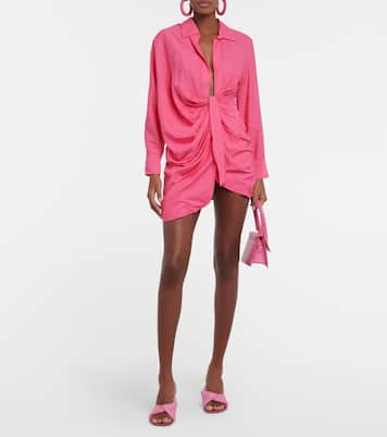 La Robe Bahia tie-detail minidress | Jacquemus