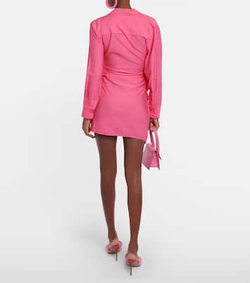 La Robe Bahia tie-detail minidress | Jacquemus
