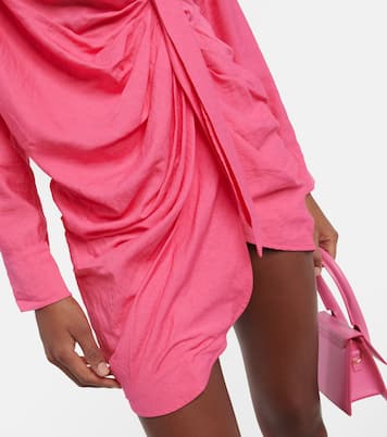 La Robe Bahia tie-detail minidress | Jacquemus