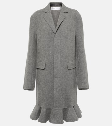 Abrigo en mezcla de lana | JW Anderson