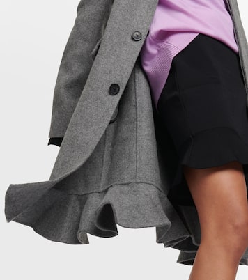 Abrigo en mezcla de lana | JW Anderson
