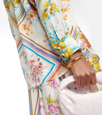 Blusa Halcyon in seta con stampa | Zimmermann