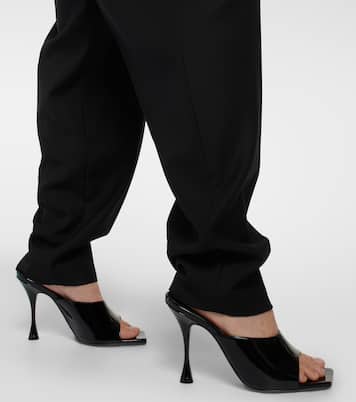 Crystal-embellished mules | Magda Butrym