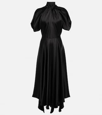 Robe midi en satin | Stella McCartney