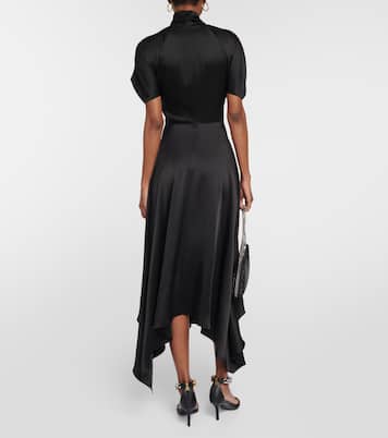 Robe midi en satin | Stella McCartney