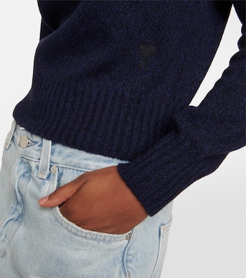 Pullover Ami de Cœur in misto cashmere | Ami Paris
