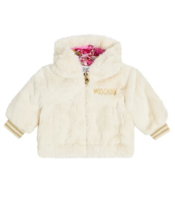 Baby Jacke aus Faux Fur | Moschino Kids