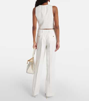Mid-rise flared pants | Etro