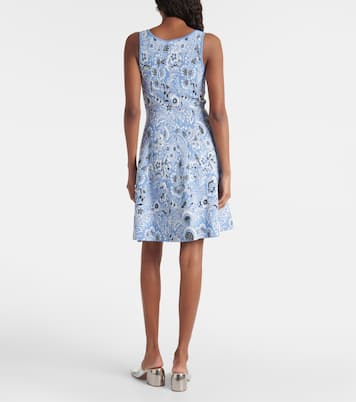 Paisley knitted jacquard minidress | Etro