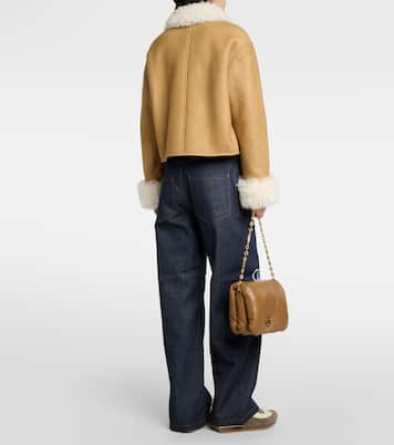 Lederjacke mit Shearling | Loewe